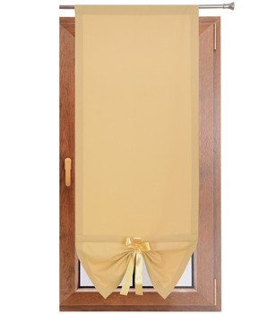 Uroczy panel gładki matowy z kokardką piaskowy Gabi