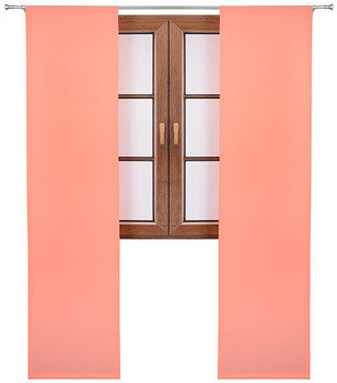 Panel gładki z tkaniny matowej Egle brzoskwiniowy