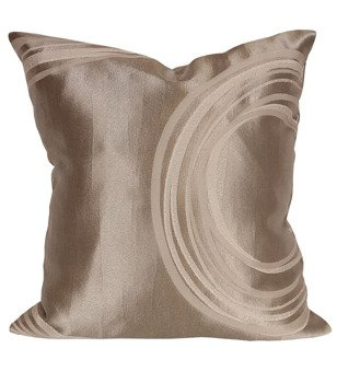 Ozdobna poszewka w lśniące wzory Como stare złoto