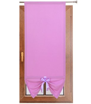 Uroczy panel gładki matowy z kokardką wrzosowy Gabi