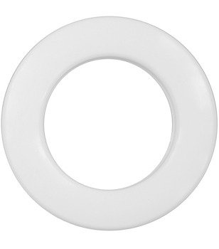 Przelotki kółka do firan i zasłon biały na karnisz