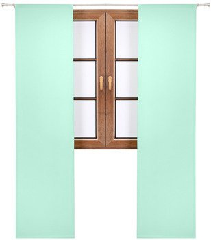 Panel gładki z tkaniny matowej Egle miętowy