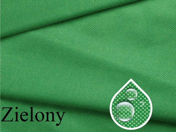 Materiał wodoodporny na zasłony obrusy poszewki ogrodowe zielony