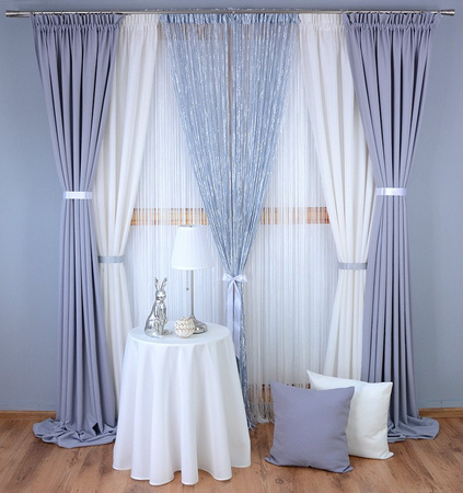 Makaron gładki zimny arktyczny biały klasyczny sznurki