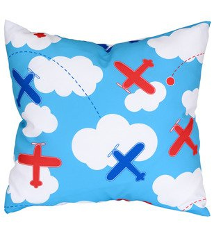 Ozdobna poszewka Rubi wzory w samoloty wzór S1