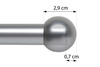 Zakończenie do karniszy 19mm (komplet) - KULA