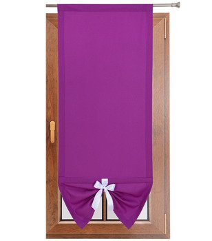 Uroczy panel gładki matowy z kokardką fuksja Gabi