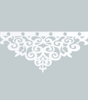 Ażurowa zazdrostka - WZÓR 11