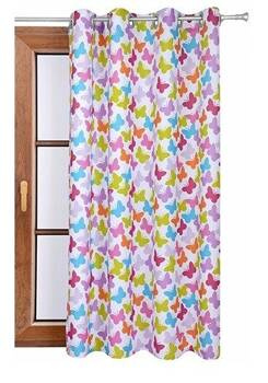 Zasłona z dziecięcymi motywami w motylki Rubi wzór P1