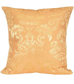 Ozdobna poszewka w lśniące wzory Vera bursztynowa