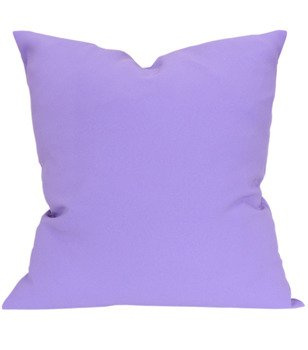 Poszewka matowa na poduszki Clara jasno fioletowa klasyczna