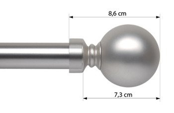 Zakończenie do karnisza 25mm (komplet) - KULA