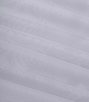 Woal gładki szary materiał na metry tkanina na firany zasłony