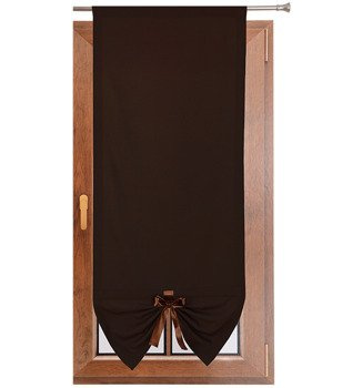 Uroczy panel gładki matowy z kokardką wenge Gabi