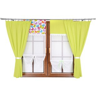 Komplet zasłon i uroczych paneli z gipiurą Gloria II wzór 13