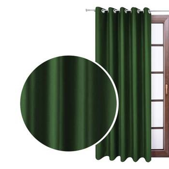 Zasłona zaciemniająca do 100% blackout Candy butelkowa zieleń