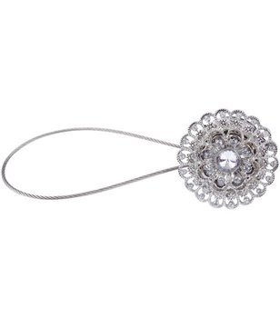 Klamerka z magnesem spinka do upinania firan zasłon wzór 20