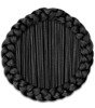 Makaron gładki czarny klasyczny sznurki 